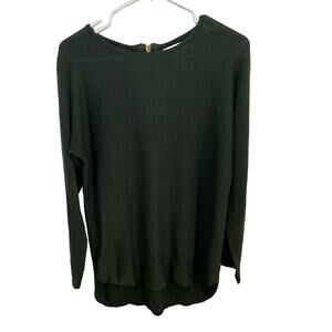 Nwot Magaschono Green Long Sleeve Sweater womens size small
